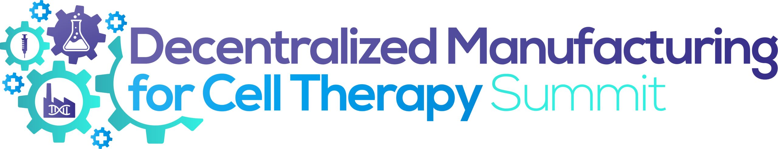 Decentralized Manufacturing for Cell Therapy Summit Logo